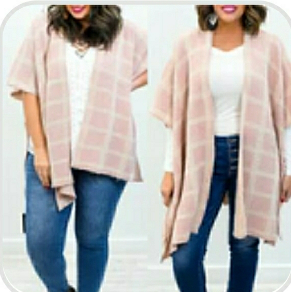 New TFTS Blush Multi Kimono